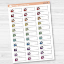 Appointment Stitched Labels Planner Stickers | L-520