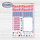 Valentine’s Day Heart Kit | A5 Compact Vertical Planner Kit Stickers for Erin Condren | Smitten | KIT-369-G