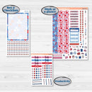 Valentine’s Day Heart Kit | 7x9 Erin Condren Daily Duo Planner Kit Stickers | Smitten | KIT-369-M