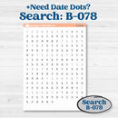 Valentine's Day Kit | A5 Compact Vertical Planner Kit Stickers for Erin Condren | Special Delivery | KIT-365-G