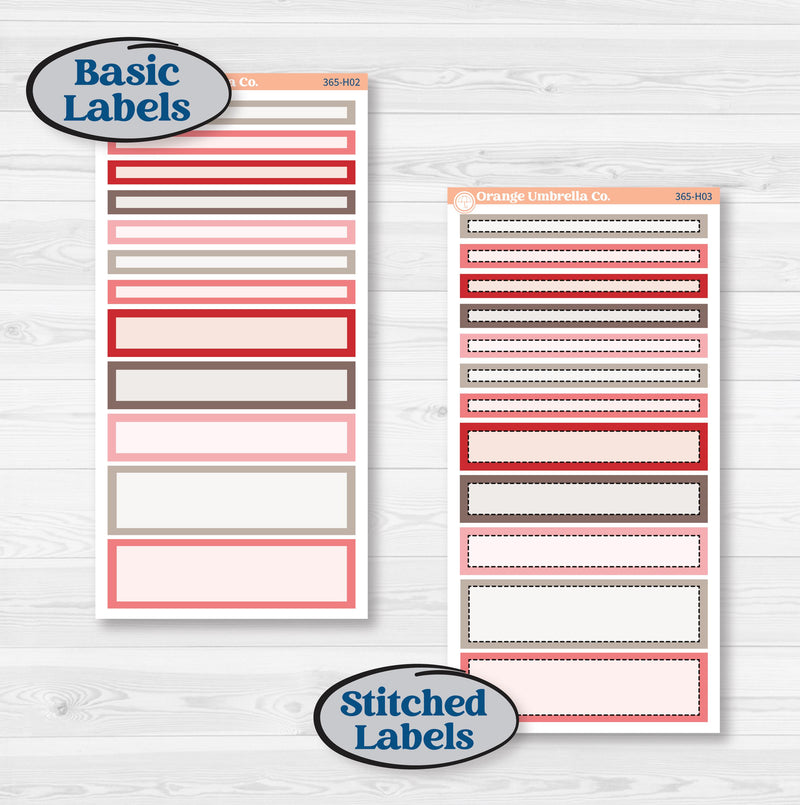 Valentine's Day Kit | 7x9 Compact Vertical Planner Kit Stickers | Special Delivery | KIT-365-H