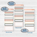 Red Floral Kit | 7x9 Erin Condren Daily Duo Planner Kit Stickers | Charming | KIT-366-M