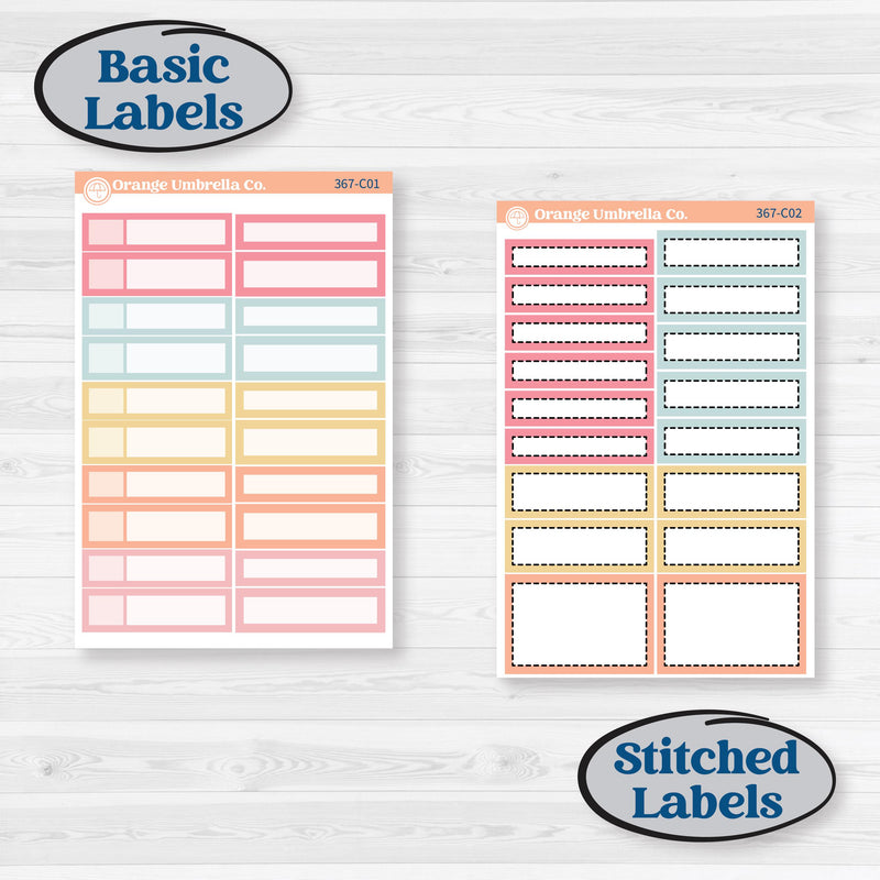 Birthday Planner Kit | Weekly Add-On Labels Planner Kit Stickers | Give Them Cake | KIT-367-C