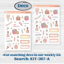 Birthday Planner Kit | Journaling Kit Planner Stickers | Give Them Cake | KIT-367-D