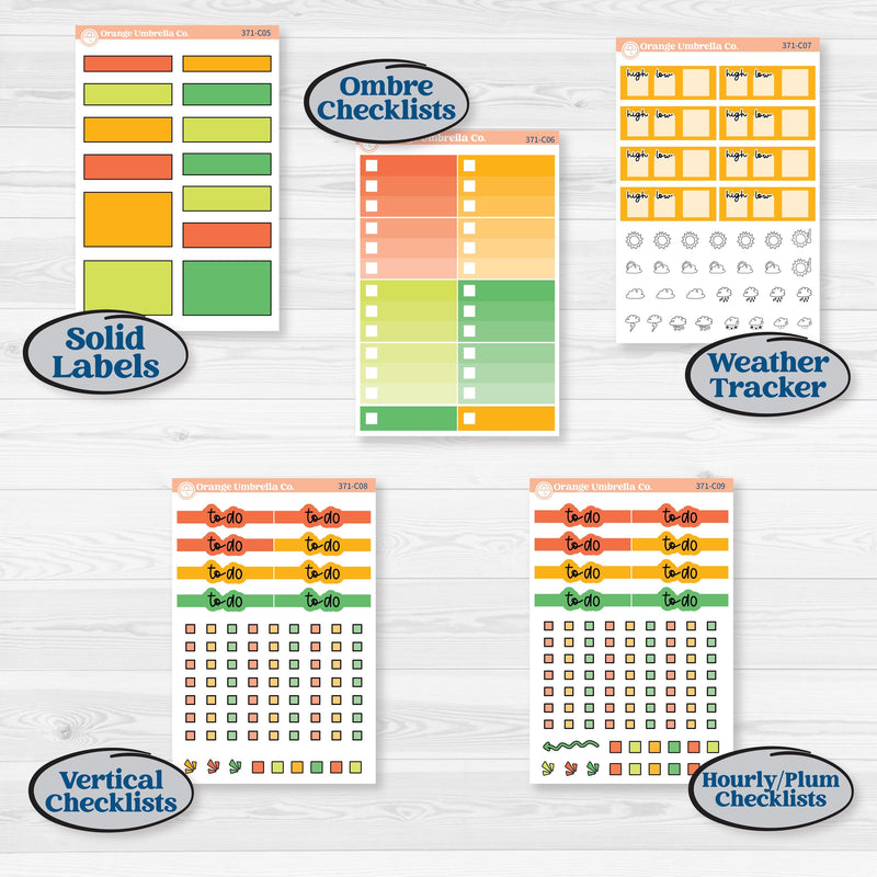 St. Patrick’s Day Kit | Weekly Add-On Labels Planner Kit Stickers | Blarney | KIT-371-C