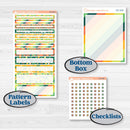 St. Patrick’s Day Kit | 7x9 Compact Vertical Planner Kit Stickers | Blarney | KIT-371-H