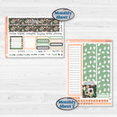 Spring Floral Kit | 7x9 Plum Monthly & Dashboard Planner Kit Stickers | Lil Spring Thing | KIT-372-T