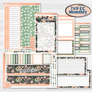 Spring Floral Kit | 7x9 Erin Condren Life Planner Monthly & Dashboard Planner Kit Stickers | Lil Spring Thing | KIT-372-W