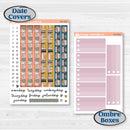 Book Reading Kit | A5 Plum Daily Planner Kit Stickers | Turn The Page | KIT-373-N