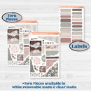 Spring Animals Kit | Journaling Kit Planner Stickers | New Beginning | KIT-374-D