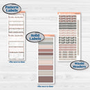 Spring Animals Kit | A5 Daily Duo Planner Kit Stickers | New Beginning | KIT-374-L