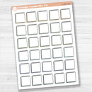 Hand-doodled Sticky Note Labels Planner Stickers | L-191