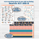 Celestial Star & Moon | Hobonichi Cousin Weekly and Daily Planner Kit Stickers | Daydream | KIT-368-E