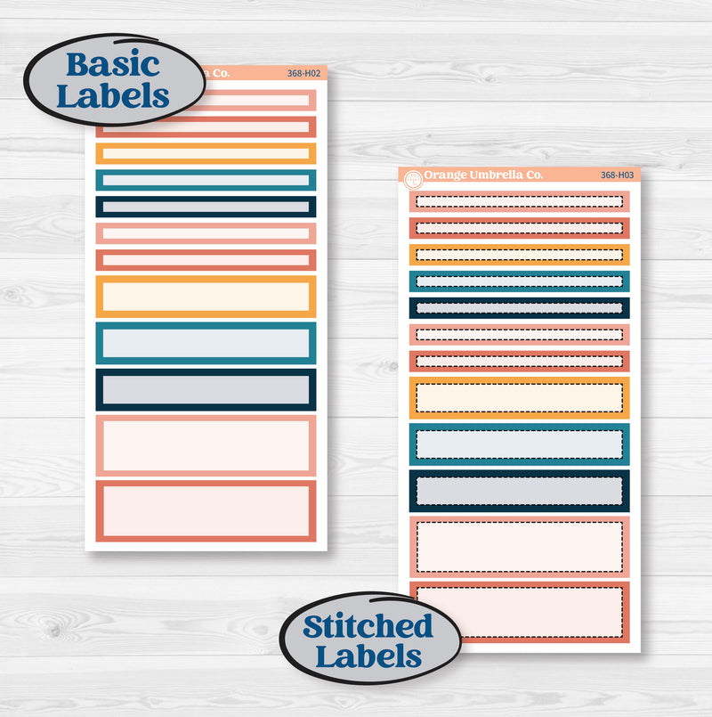 Celestial Star & Moon | 7x9 Compact Vertical Planner Kit Stickers | Daydream | KIT-368-H