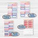 Valentine’s Day Heart Kit | Hobonichi Cousin Weekly & Daily Planner Kit Stickers | Smitten | KIT-369-E