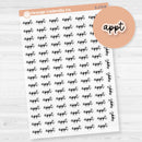 Appt Planner Stickers | F17 | Clear Matte | S-170-BCM