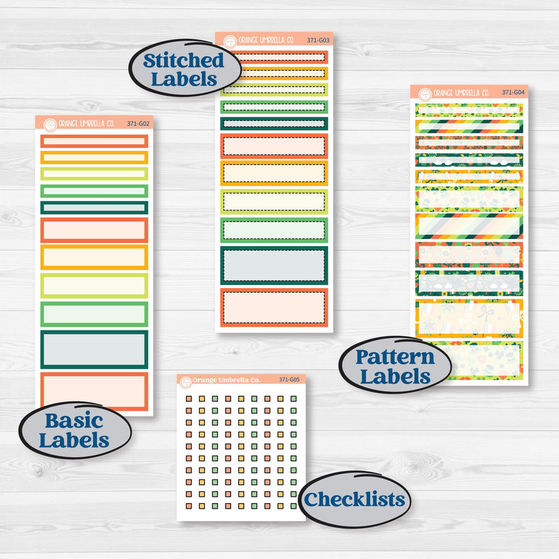 St. Patrick’s Day Kit | A5 Compact Vertical Planner Kit Stickers for Erin Condren | Blarney | KIT-371-G