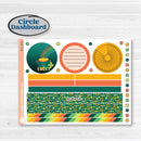 St. Patrick’s Day Kit | 7x9 Plum Monthly & Dashboard Planner Kit Stickers | Blarney | KIT-371-T