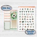Spring Floral Kit | Weekly Add-On Planner Kit Stickers | Lil Spring Thing | KIT-372-B