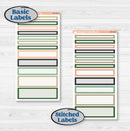 Spring Floral Kit | 7x9 Compact Vertical Planner Kit Stickers | Lil Spring Thing | KIT-372-H