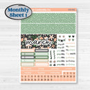Spring Floral Kit | Hobonichi Cousin Monthly Planner Kit Stickers | Lil Spring Thing | KIT-372-Y