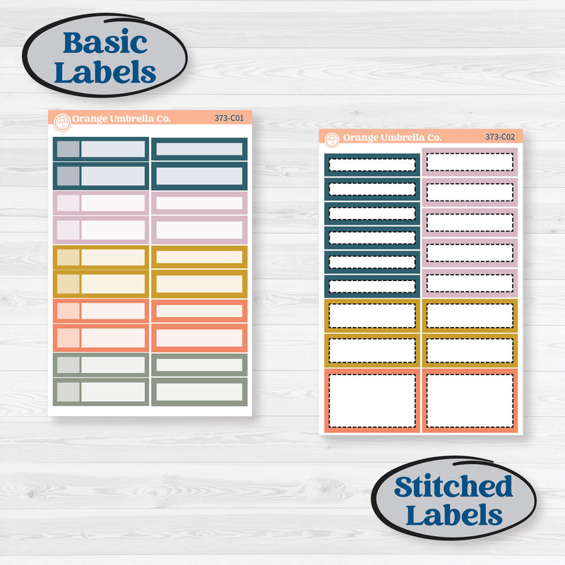 Book Reading Kit | Weekly Add-On Labels Planner Kit Stickers | Turn The Page | KIT-373-C