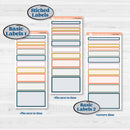 Book Reading Kit | 7x9 Erin Condren Daily Duo Planner Kit Stickers | Turn The Page | KIT-373-M