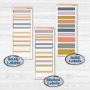 Book Reading Kit | A5 Plum Daily Planner Kit Stickers | Turn The Page | KIT-373-N