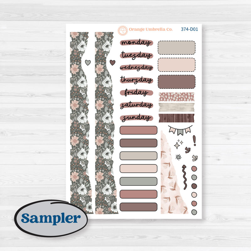 Spring Animals Kit | Journaling Kit Planner Stickers | New Beginning | KIT-374-D
