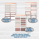 Spring Animals Kit | A5 Daily Duo Planner Kit Stickers | New Beginning | KIT-374-L