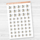 Stella Cleaning Bathroom Toilet | Chore Icons Planner Stickers | I-510
