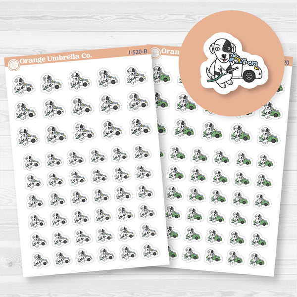 Stella Wash Car Chore Icons Planner Stickers | I-520