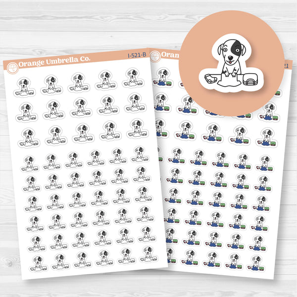 Stella Fold Clothes Chore Icons Planner Stickers | I-521