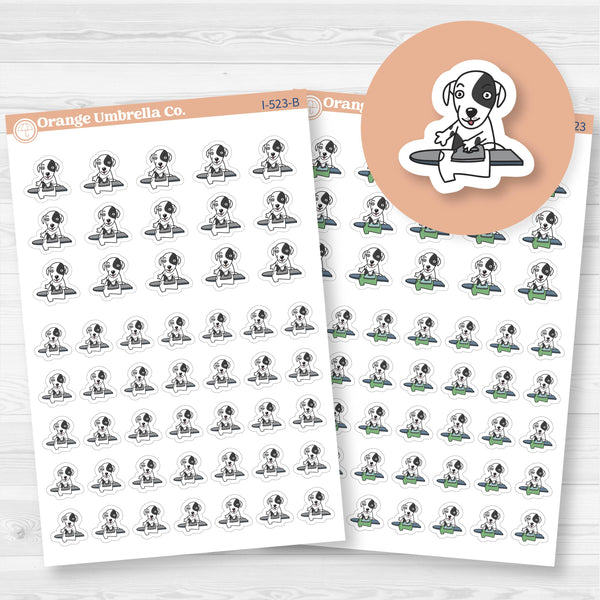 Stella Ironing Chore Icons Planner Stickers | I-523