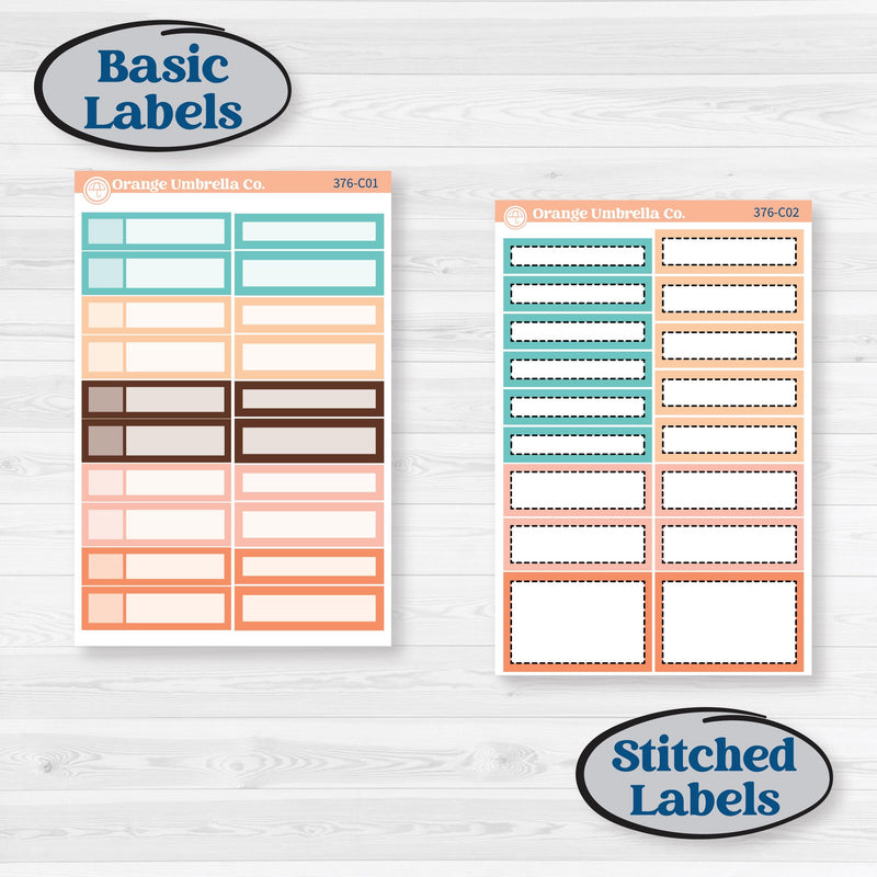 Easter Folk Art Kit | Weekly Add-On Labels Planner Kit Stickers | Some Bunny | KIT-376-C