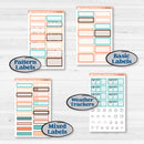 Easter Folk Art Kit | Hobonichi Cousin Weekly & Daily Planner Kit Stickers | Some Bunny | KIT-376-E