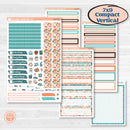 Easter Folk Art Kit | 7x9 Compact Vertical Planner Kit Stickers | Some Bunny | KIT-376-H