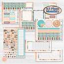 Easter Folk Art Kit | A5 Plum Monthly & Dashboard Planner Kit Stickers | Some Bunny | KIT-376-S