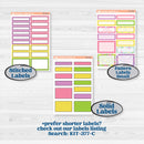 Bird Butterfly and Flower Kit | 7x9 Plum Daily Planner Kit Stickers | Very Violet | KIT-377-P