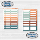 Rainy Day April Kit | Weekly Add-On Labels Planner Kit Stickers | Sun Showers | KIT-378-C