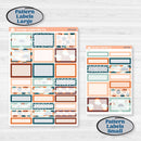 Rainy Day April Kit | Weekly Add-On Labels Planner Kit Stickers | Sun Showers | KIT-378-C