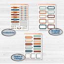 Rainy Day April Kit | Weekly Add-On Labels Planner Kit Stickers | Sun Showers | KIT-378-C