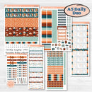 Rainy Day April Kit | A5 Daily Duo Planner Kit Stickers | Sun Showers | KIT-378-L