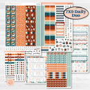 Rainy Day April Kit | 7x9 Erin Condren Daily Duo Planner Kit Stickers | Sun Showers | KIT-378-M