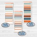 Rainy Day April Kit | A5 Plum Daily Planner Kit Stickers | Sun Showers | KIT-378-N