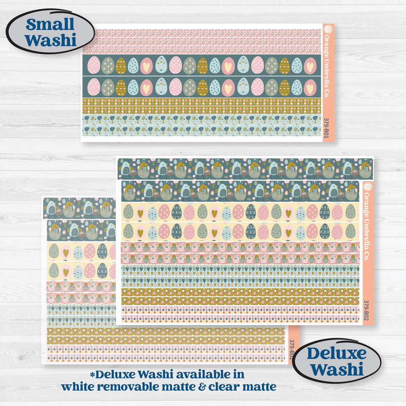 Spring Easter Kit | Weekly Add-On Planner Kit Stickers | Eggcellent | KIT-379-B