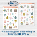 Spring Easter Kit | Journaling Kit Planner Stickers | Eggcellent | KIT-379-D