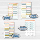 Spring Easter Kit | Hobonichi Cousin Weekly & Daily Planner Kit Stickers | Eggcellent | KIT-379-E