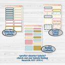 Spring Easter Kit | 7x9 Plum Daily Planner Kit Stickers | Eggcellent | KIT-379-P