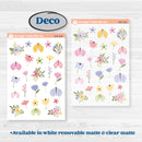 Floral Butterfly Planner Kit | Weekly Sticker Kit for Vertical Planners like Erin Condren | Spring Up | KIT-380-A